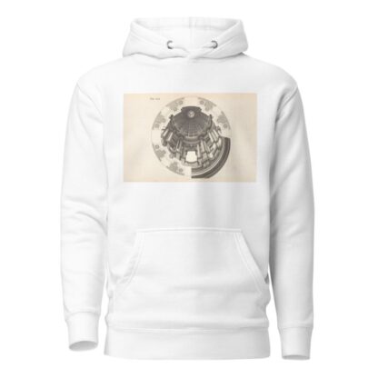 The cupola of the ninetieth figure, with its lights and shades by Andrea Pozzo Hoodie