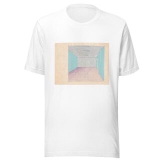 Interior design drawings for unidentified rooms.] [Sketch for unidentified room with silver wall and ceiling by Winold Reiss T-Shirt