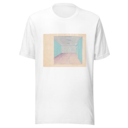 Interior design drawings for unidentified rooms.] [Sketch for unidentified room with silver wall and ceiling by Winold Reiss T-Shirt