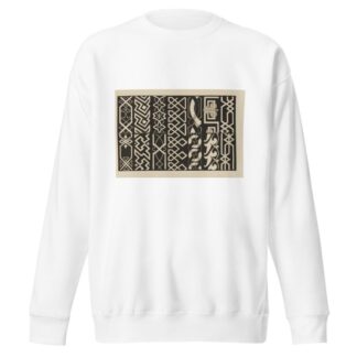 Standard Scroll Book Pl.07 by Jesse Haney & Co. Sweatshirt