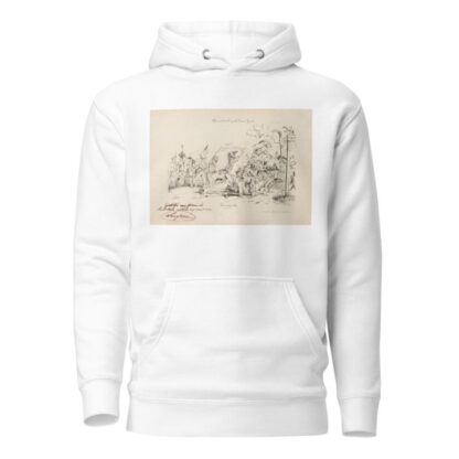 Chasse nationale sur les terres royales. L’ex-et lent Roi by Pierre Langlumé Hoodie