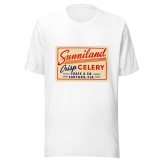 Sunniland Crisp Celery Label by Anonymous T-Shirt
