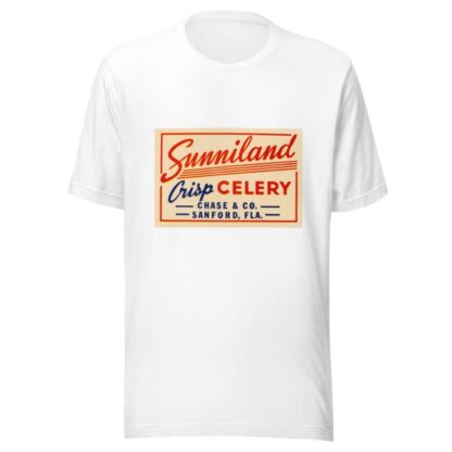 Sunniland Crisp Celery Label by Anonymous T-Shirt