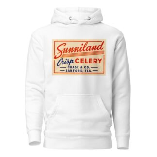 Sunniland Crisp Celery Label by Anonymous Hoodie