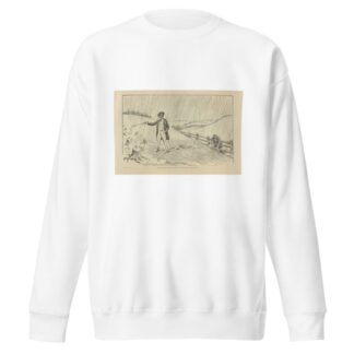 The enthusiast who insists upon showing you his estate by Charles Dana Gibson Sweatshirt