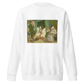 Little Red Riding Hood saved by the huntsman by Arpád Schmidhammer Sweatshirt