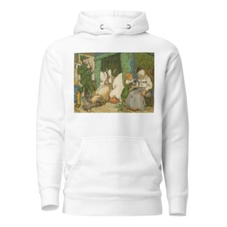 Little Red Riding Hood saved by the huntsman by Arpád Schmidhammer Hoodie