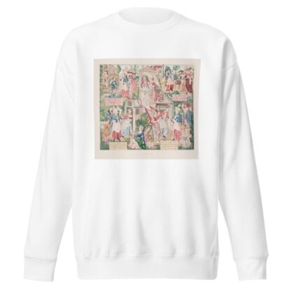 Tapisseries de Rheims 5 by Achille Jubinal Sweatshirt