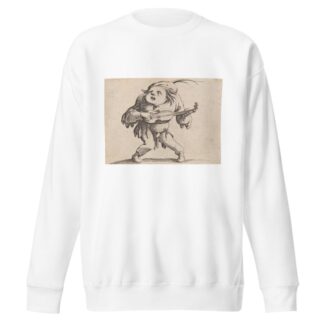 Le bancal jouant de la guitar by Jacques Callot Sweatshirt
