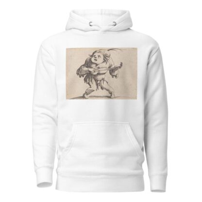 Le bancal jouant de la guitar by Jacques Callot Hoodie