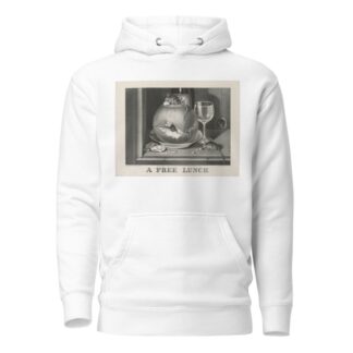 A free lunch by Currier & Ives. Hoodie
