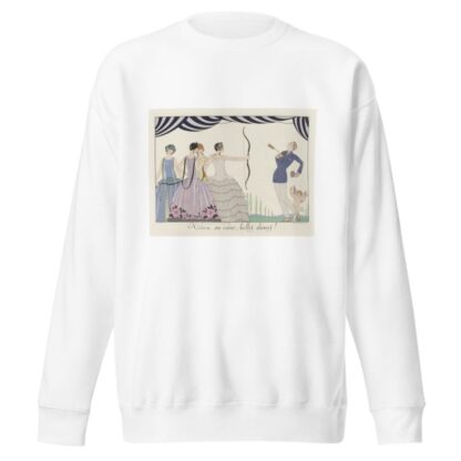 Visez au coeur, belles dames by George Barbier Sweatshirt