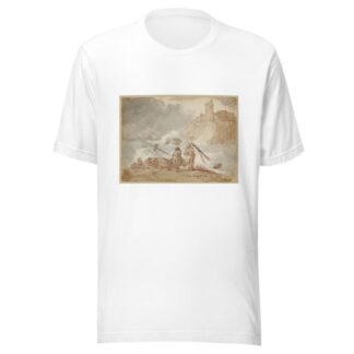Discovery of the drowned woman by Thomas Rowlandson T-Shirt