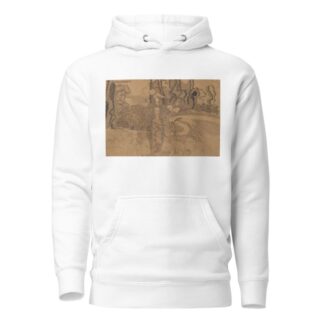 Allegorische voorstelling met figuren en een pauw in een tuin by Karel de Nerée tot Babberich Hoodie