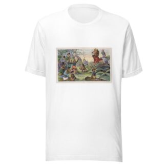 The threatened revolt in the jungle by John Samuel Pughe T-Shirt