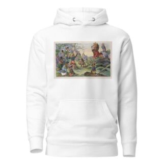 The threatened revolt in the jungle by John Samuel Pughe Hoodie