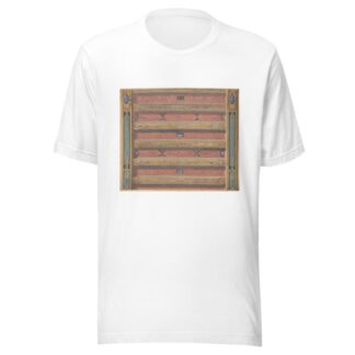 Design for Salon Ceiling, Château de Cangé by Jules-Edmond-Charles Lachaise T-Shirt