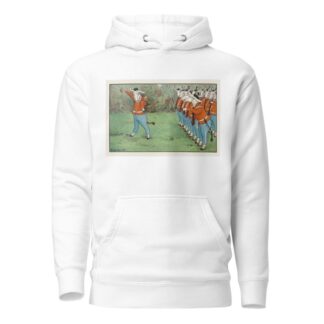 Ere long their captain shouted; ‘March!’ by Peter Newell Hoodie