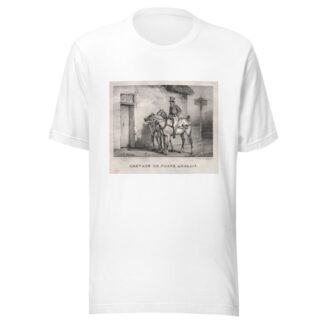 Postal Horses by Horace Vernet T-Shirt