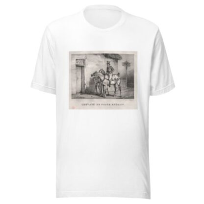 Postal Horses by Horace Vernet T-Shirt