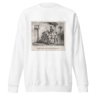 Postal Horses by Horace Vernet Sweatshirt