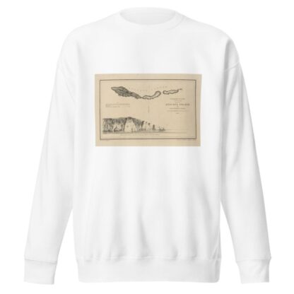 Sketch of Anacapa Island by James Abbott McNeill Whistler Sweatshirt