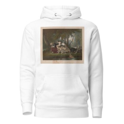 Les biches au bois by Claude Regnier Hoodie