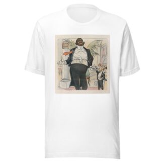 The summer version of ‘Pay! Pay!! Pay!!!’ by Louis Dalrymple T-Shirt