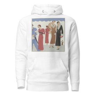 Art – Goût – Beauté, Feuillets de l’ élégance féminine, Novembre 1931, No. 135, 12e Année, p. 20 by Anonymous Hoodie