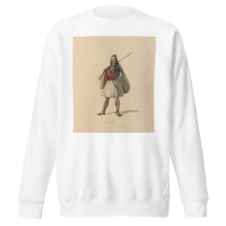 Sketches of costume Pl.010 by John Richard Coke Smyth Sweatshirt