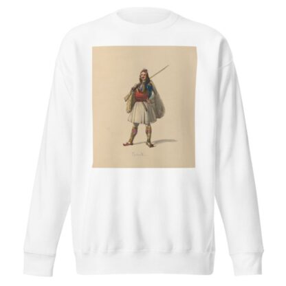 Sketches of costume Pl.010 by John Richard Coke Smyth Sweatshirt
