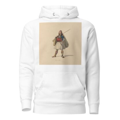 Sketches of costume Pl.010 by John Richard Coke Smyth Hoodie