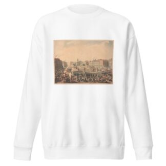 Covent Garden Market by Thomas Rowlandson Sweatshirt
