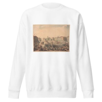 Covent Garden Market by Thomas Rowlandson Sweatshirt