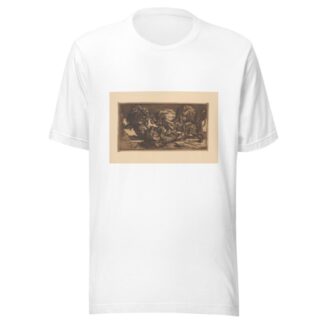 Löwenkampf by Albert Welti T-Shirt