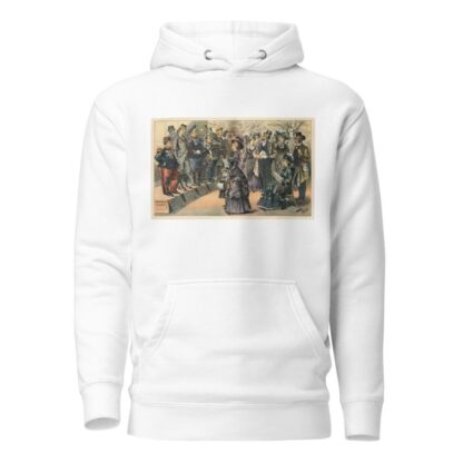 American millions and foreign nobility – the market where our girls buy – and get sold by Bernhard Gillam Hoodie