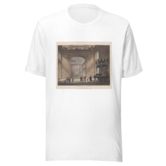 Greenwich Hospital, The Painted Hall by Thomas Rowlandson T-Shirt