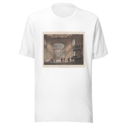 Greenwich Hospital, The Painted Hall by Thomas Rowlandson T-Shirt