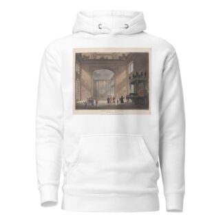 Greenwich Hospital, The Painted Hall by Thomas Rowlandson Hoodie