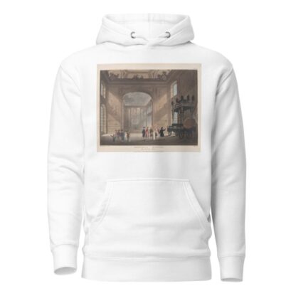 Greenwich Hospital, The Painted Hall by Thomas Rowlandson Hoodie