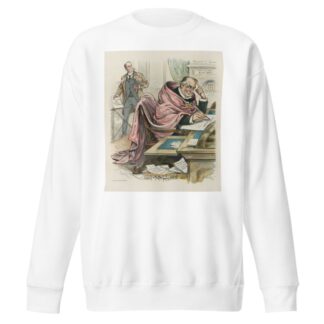 Wrapped up in his pet idea by Louis Dalrymple Sweatshirt