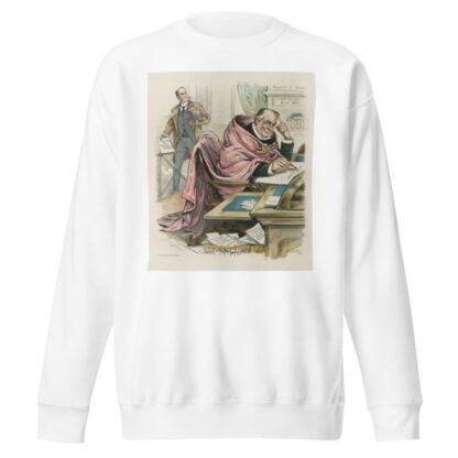 Wrapped up in his pet idea by Louis Dalrymple Sweatshirt