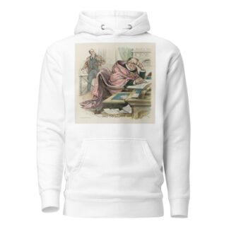 Wrapped up in his pet idea by Louis Dalrymple Hoodie