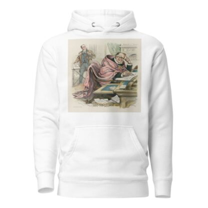 Wrapped up in his pet idea by Louis Dalrymple Hoodie