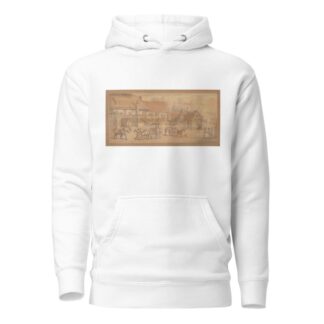The coach inn by Thomas Rowlandson Hoodie