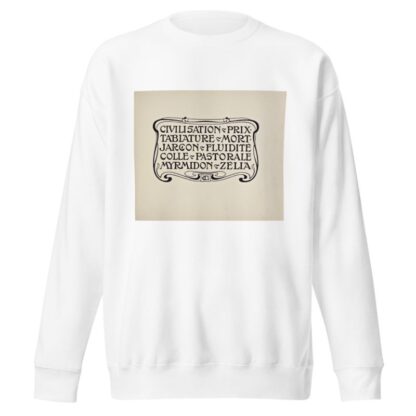 Beispiele kunstlerischer Schrift Pl.048 by Rudolf von Larisch Sweatshirt