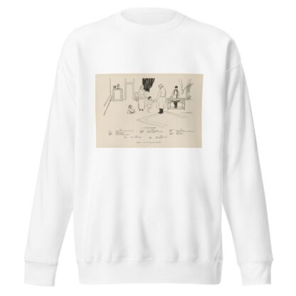 National costumes of the Slavic peoples Pl.02 by Margaret Hubbard Sweatshirt