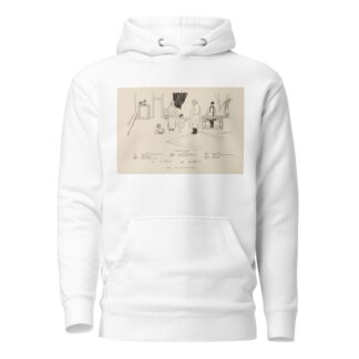 National costumes of the Slavic peoples Pl.02 by Margaret Hubbard Hoodie