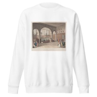 Doctors’ Commons by Thomas Rowlandson Sweatshirt