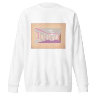 [Design for the Lentheric Salon, Fifth Ave. & 58th St., Savoy-Plaza Hotel, New York, NY.] [Perspective rendering by Winold Reiss Sweatshirt